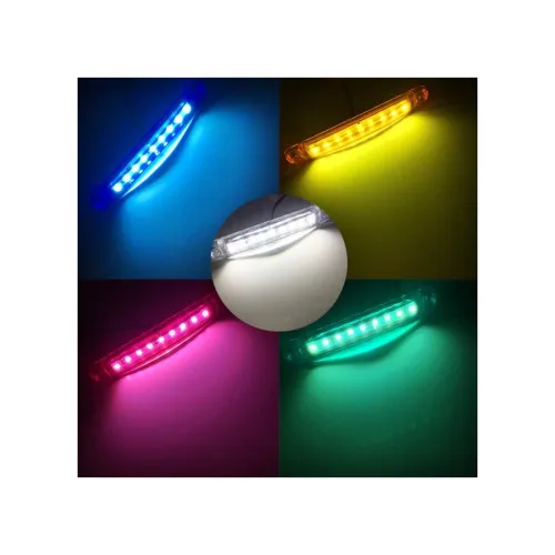 Set lampi laterale LED 12V-24V diverse culori — imaginea 6