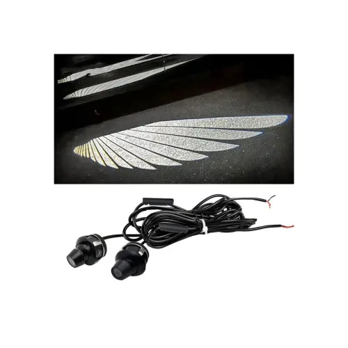 Set lampi LED 12V efect Angel Wings lumina alba — imaginea 2