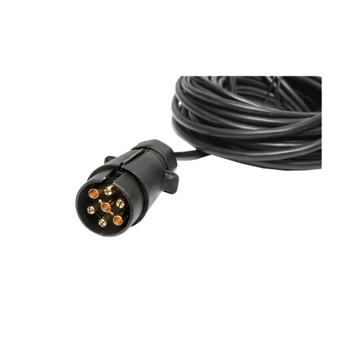 Set lampi LED magnetice cu triunghiuri reflectorizante pentru remorca, fisa 7 pini, cablu 2,5m, cablu fisa 7,5 m — imaginea 2