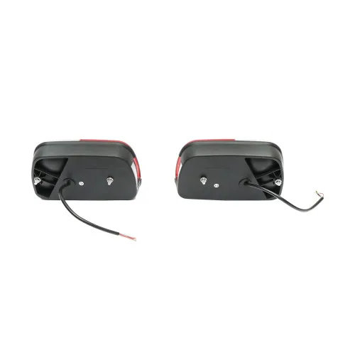 Set lampi stop spate auto camion stanga dreapta cu bec 12V Breckner Germany — imaginea 2