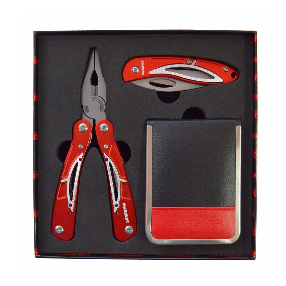 Set multifunctional cu briceag pliabil, cleste si set manichiura