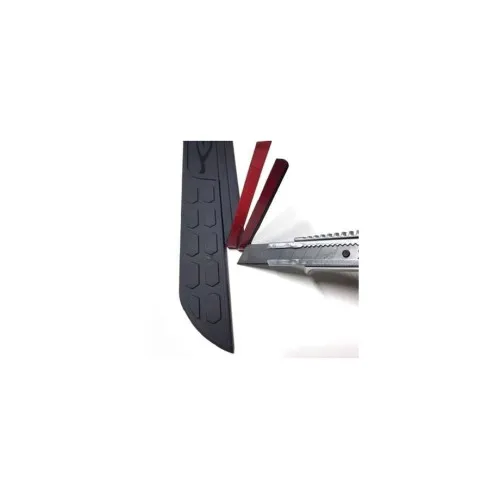 Set ornament protectie praguri interior culoare Negru Mat — imaginea 6