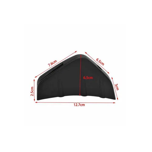 Set ornament splitter pentru bara spate culoare Negru — imaginea 3