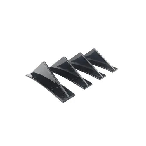 Set ornament splitter pentru bara spate culoare Negru