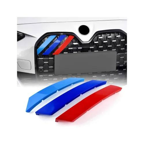 Set ornamente dungi grila fata auto compatibile BMW Seria 4 G22 2021-2024 TIP A