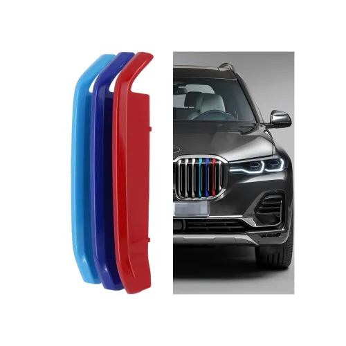 Set ornamente dungi grila fata auto compatibile BMW X7 G07 2019-2022 TIP B