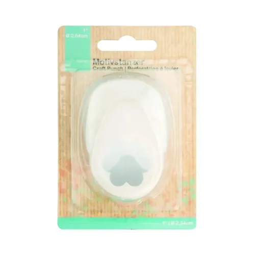 Set perforatoare decorative, floare, crem, 2 bucati, 2, 54 cm