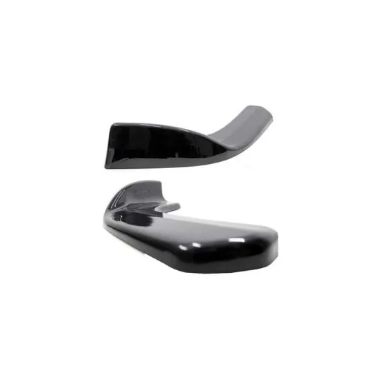 Set prelungire coltar bara premium negru lucios, montare pe caroserie