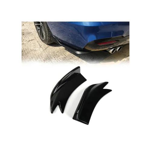 Set prelungire coltar bara spate culoare Negru Lucios — imaginea 2