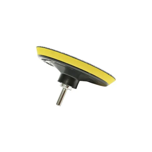 Set slefuire si polisare 125 mm Velcro cu bureti pad lana discuri abrazive si adaptor M14 9 piese — imaginea 8
