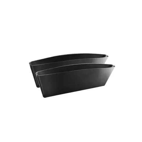 Set suport buzunar auto din plastic 35 x 11 cm