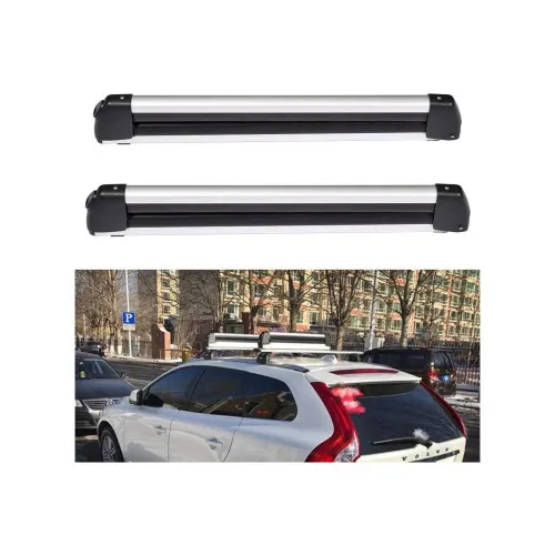 Set suporturi schiuri snowboard auto pentru bare transversale 780 mm