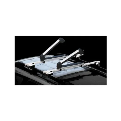 Set suporturi schiuri snowboard auto pentru bare transversale 780 mm — imaginea 7