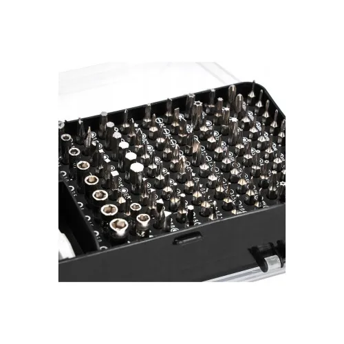 Set surubelnite precizie 115in1 cu 98 biti magnetica trusa reparatii electronice MIV — imaginea 3
