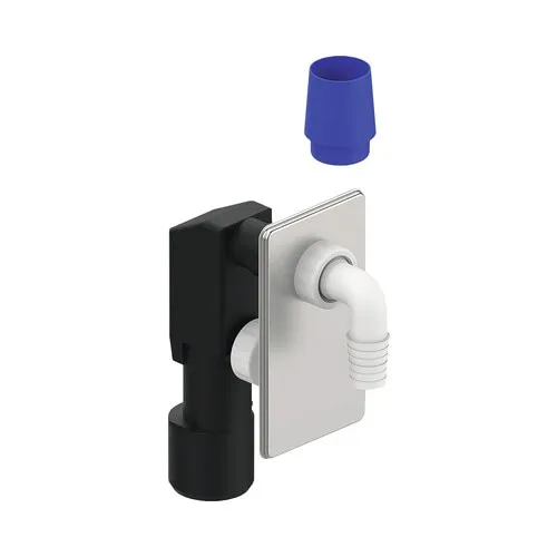 Sifon incastrabil pentru masina de spalat EasyKIT Ø40/50 inox