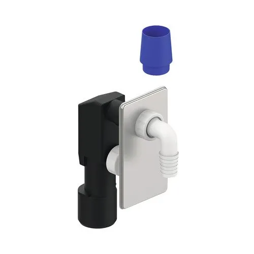 Sifon incastrabil pentru masina de spalat EasyKIT Ø40/50 inox