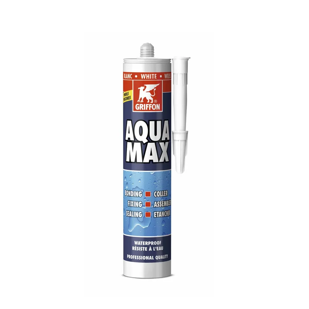 Sigilant Griffon Aqua Max, pentru piscina, alb, 425 ml
