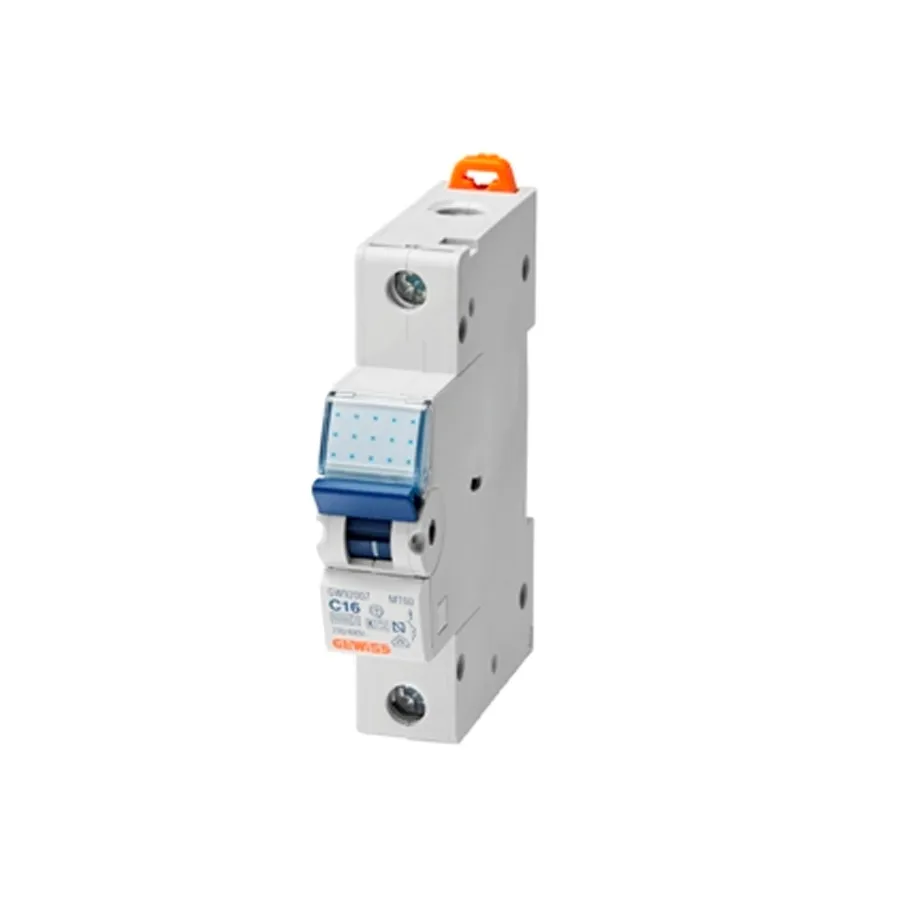 Siguranta automata modulara Gewiss GW92105, 1P, 6 A, curba C