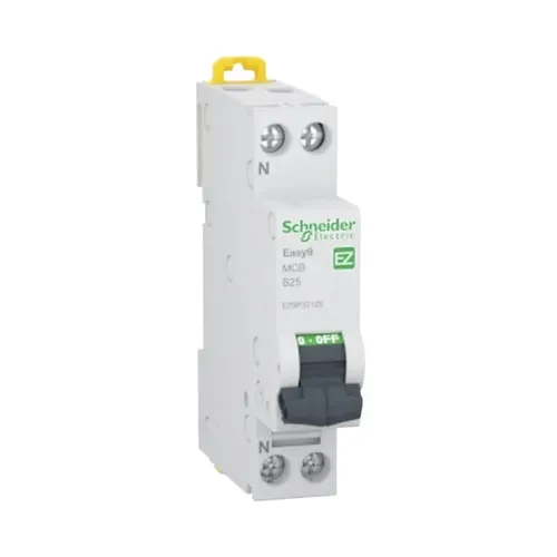 Siguranta automata Schneider Easy9 1P+N 25A, curba B, 230V, 1 bucata
