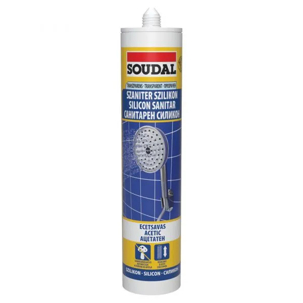 Silicon sanitar, Soudal, 280 ml, Transparent