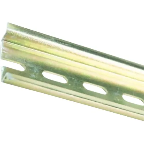 Sina DIN Elvon slitata 100cm 35mm pentru tablouri electrice, metal