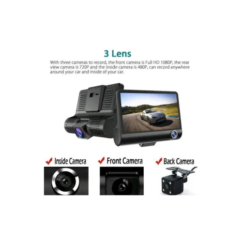 Sistem 3 camere DVR 12V — imaginea 4