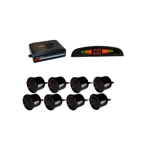 Sistem 8 senzori parcare si display 12V PREMIUM — imaginea 4