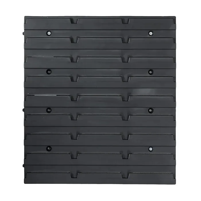 Sistem cu fixare pe perete, Patrol 350, negru, 385 x 350 x 20 mm