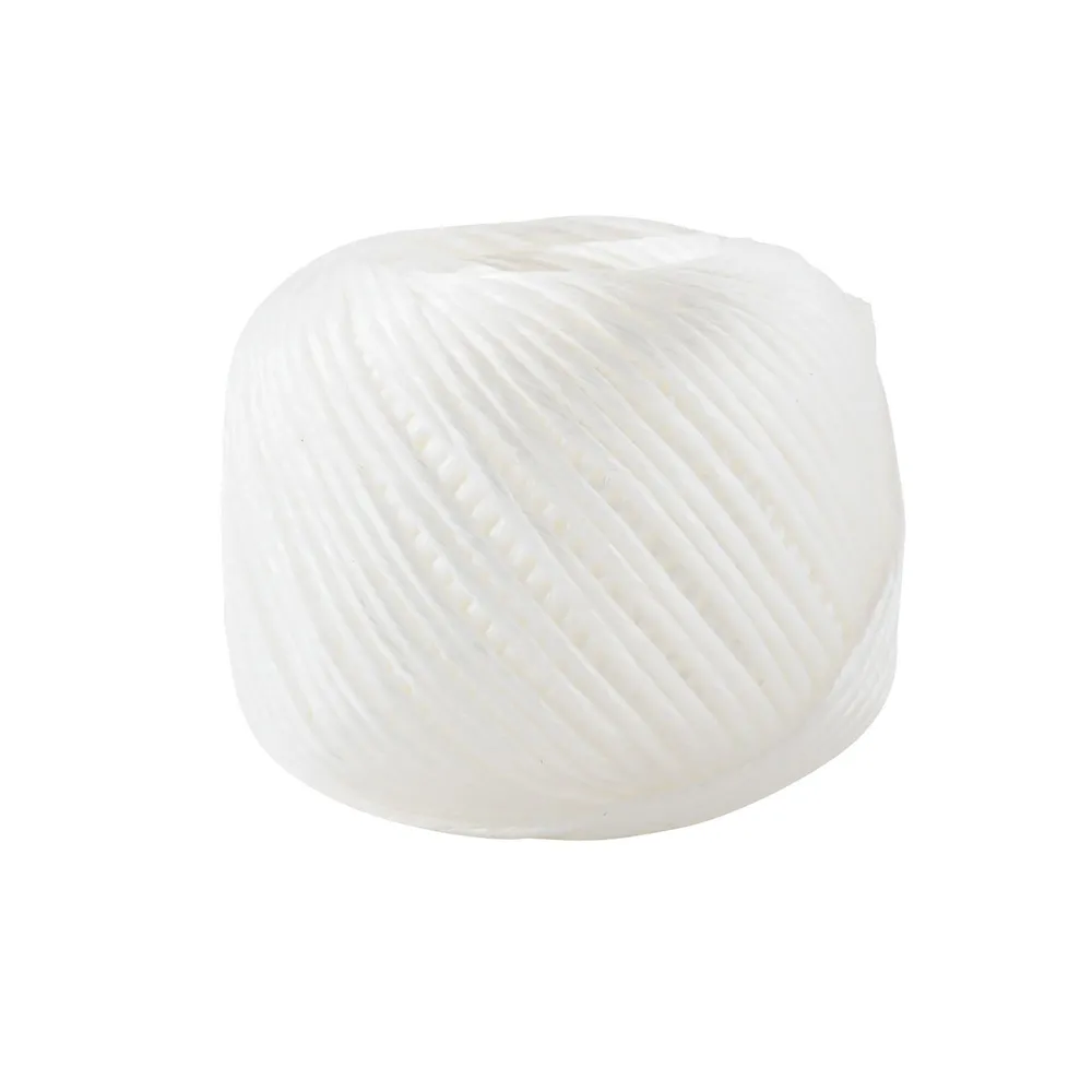 Snur polipropilena rasucitaucit alb Standers, Ø 2 mm, 100 m, rezistenta max 10 kg