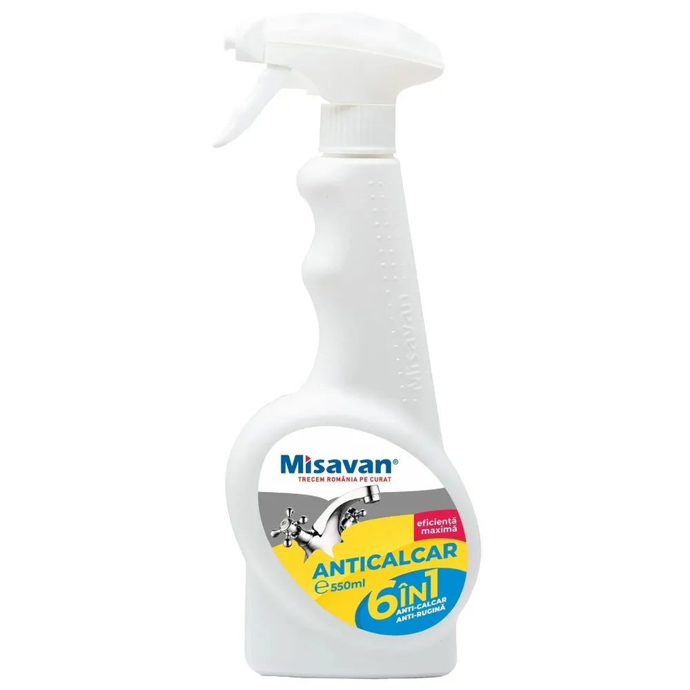 Solutie anticalcar 6 in 1, 550 ml