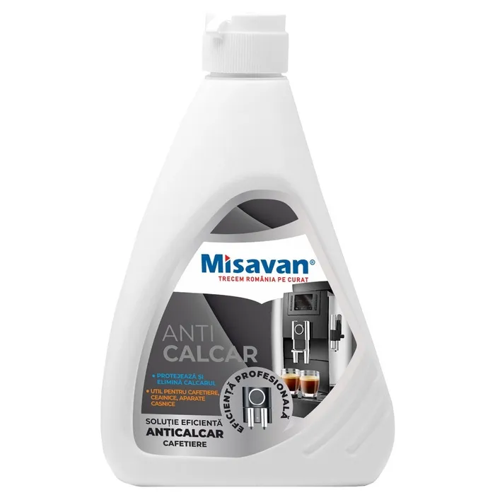 Solutie anticalcar Misavan pentru cafetiere, 500 ml