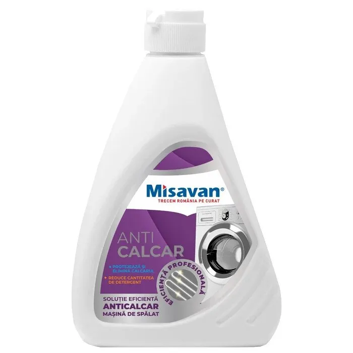 Solutie anticalcar, Misavan pentru masina de spalat, 500 ml