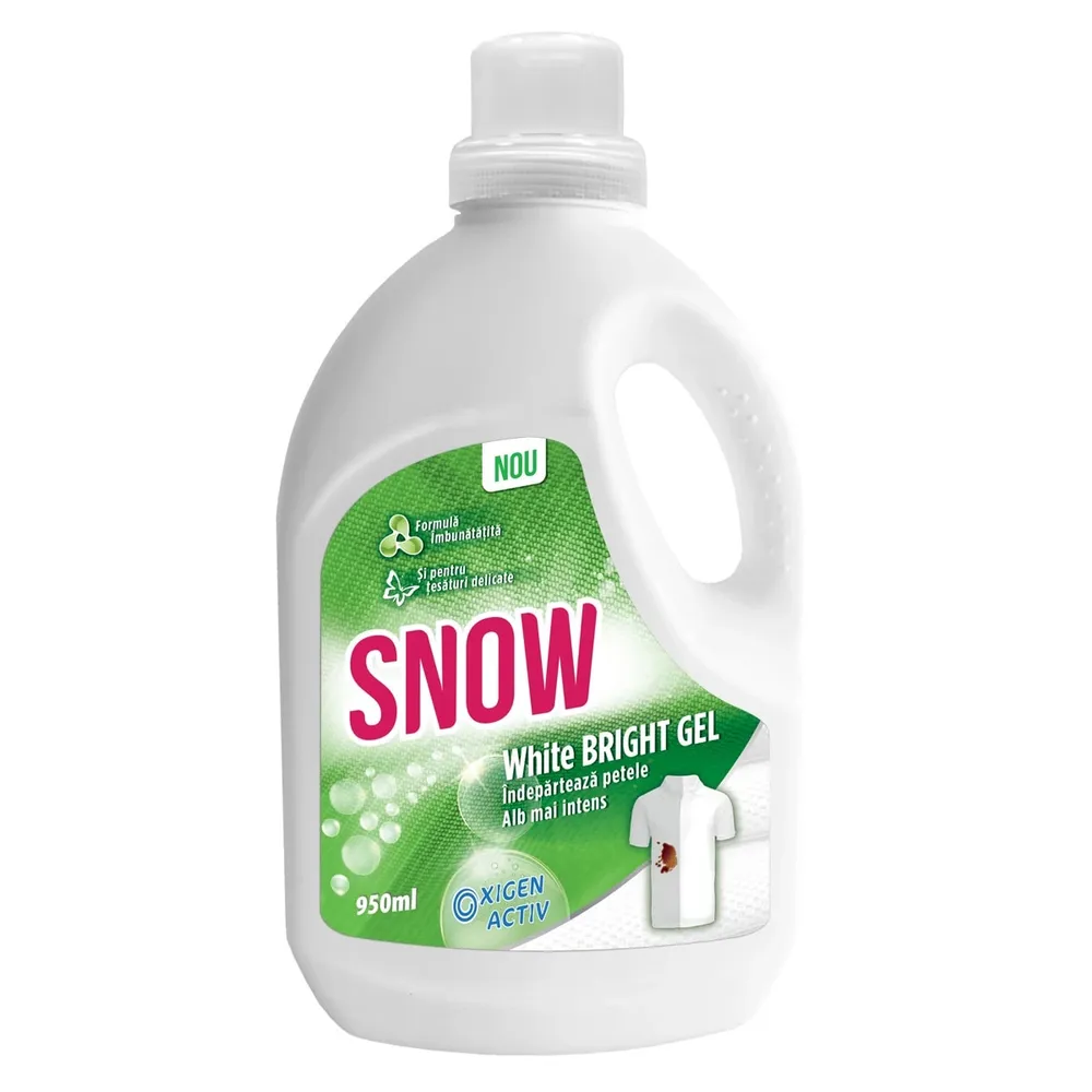 Solutie de indepartat pete, Snow White Bright Gel, 950 ml