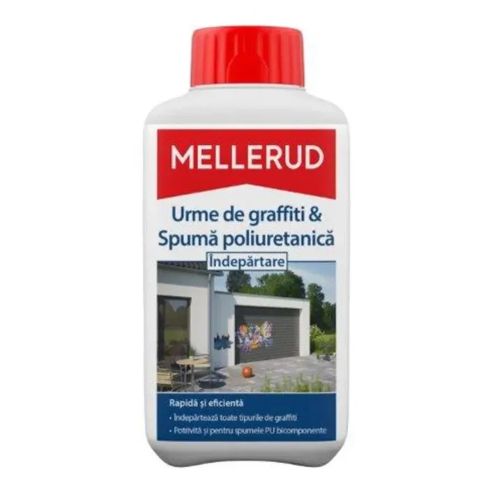 Solutie de indepartat spuma PU si grafiti, Mellerud, 0.5 L
