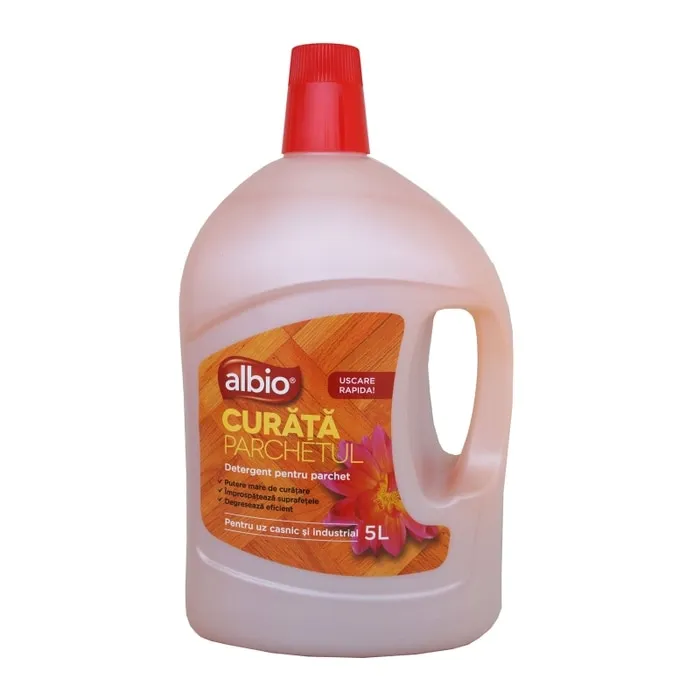 Solutie lemn / parchet Albio muguet uscare rapida, 5 L
