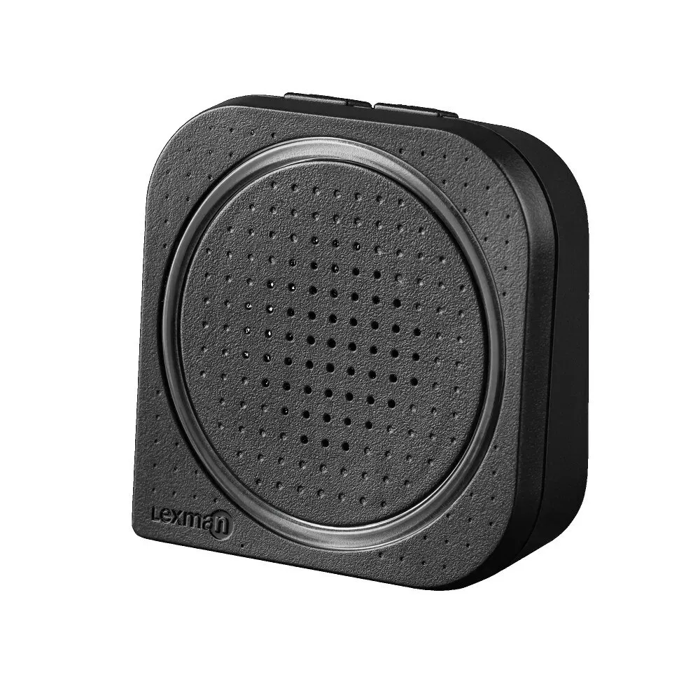 Sonerie fara fir, 80 dB, neagra, 200m raza de actiune