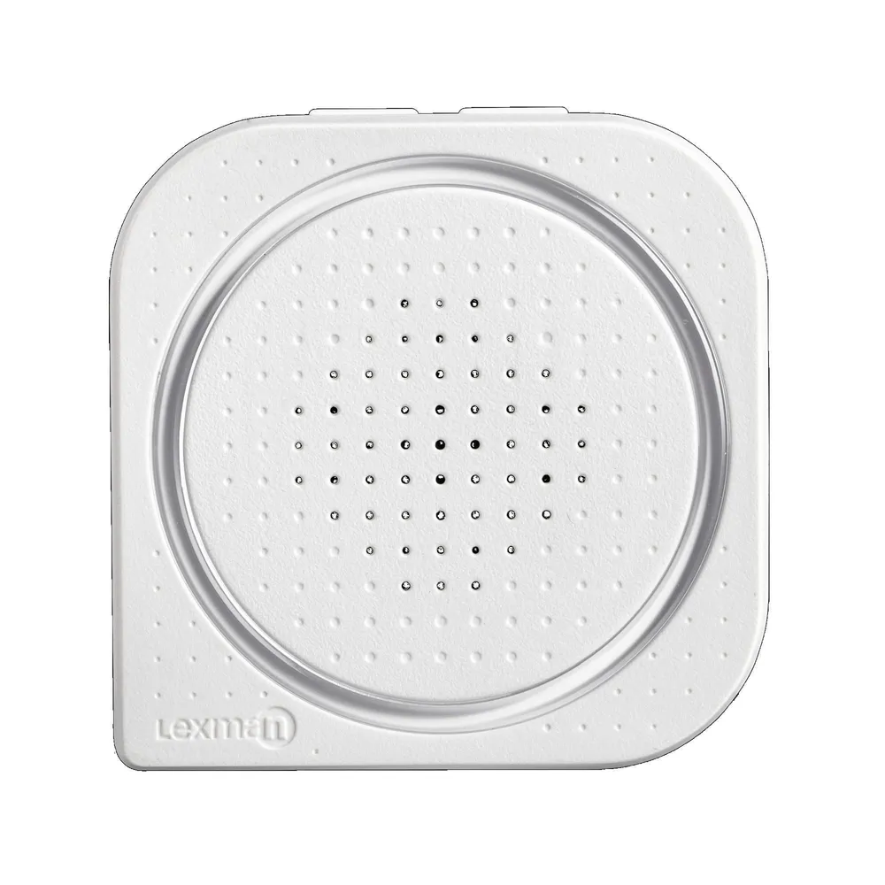 Sonerie fara fir Lexman, 80 dB, alimentare cu baterii, alba