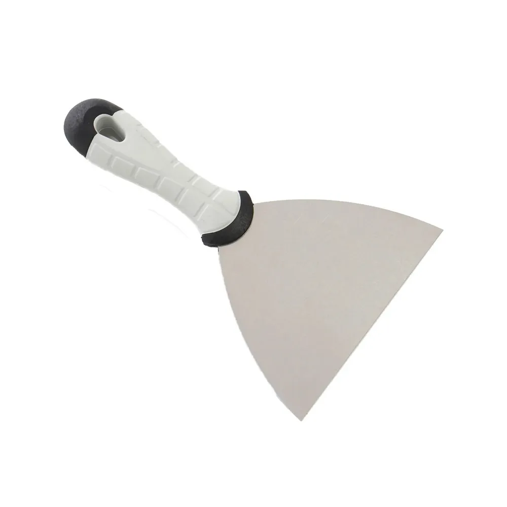 Spaclu inox Holzer 579, 15 cm, cu maner de cauciuc