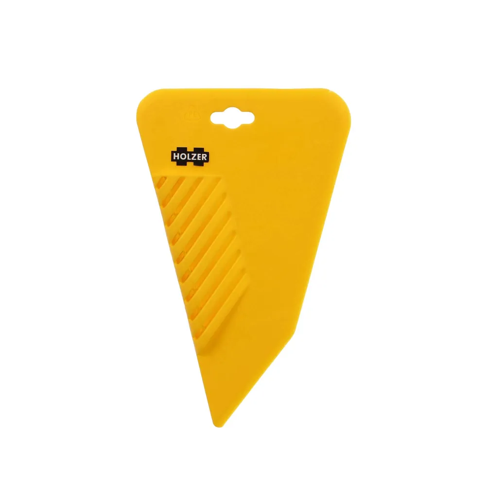 Spatula pentru montaj tapet, 28 cm, galben, plastic
