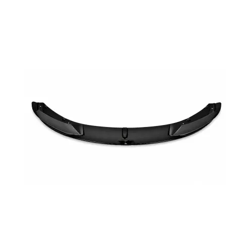 Spoiler prelungire bara fata BMW Seria 4 F36 2014-2020 ABS negru Piano — imaginea 2