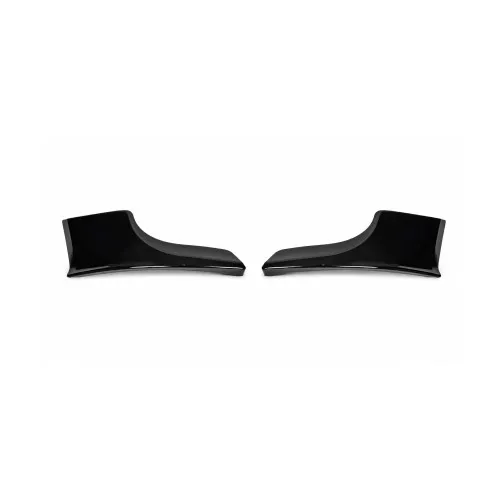Spoiler prelungire bara fata BMW Seria 5 E60 M-Pack 2003-2010 ABS negru Piano — imaginea 2