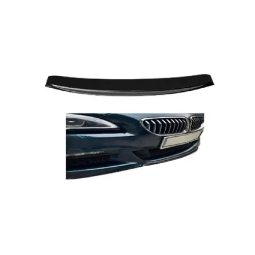 Spoiler prelungire bara fata BMW Seria 6 F12 cu pachet M 2013-2018 ABS negru Piano