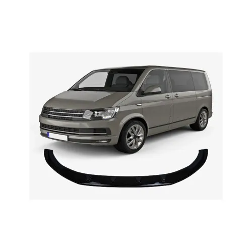 Spoiler prelungire bara fata Volkswagen Transporter T6 2015-> ABS negru Piano