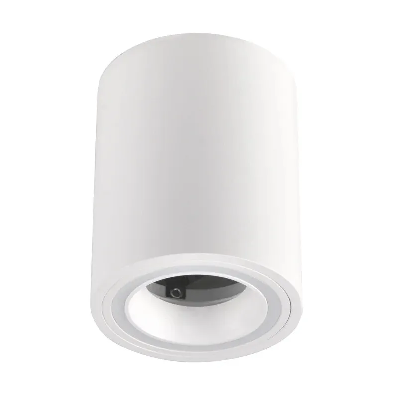Spot aplicat Falco, 1 x GU10, 10 W, rotund, alb