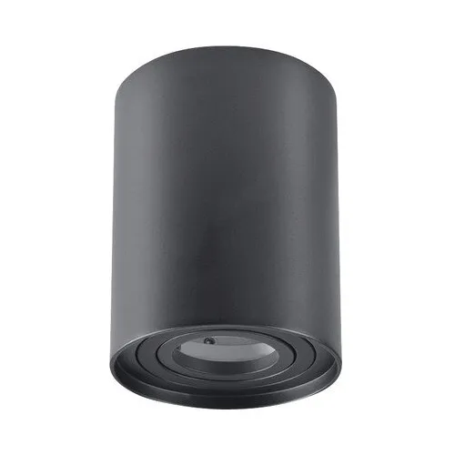Spot aplicat Starke GU10, negru mat, 125x96x96mm, max. 8W