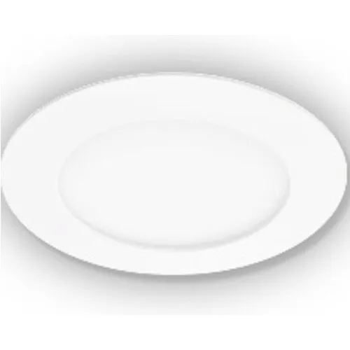 Spot LED incastrat Briloner Flat 12W 1200 lumeni, 4000K, Ø170 mm, alb