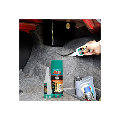 Spray adeziv universal cu Intarire Rapida, Akfix 705 400 ml — imaginea 4