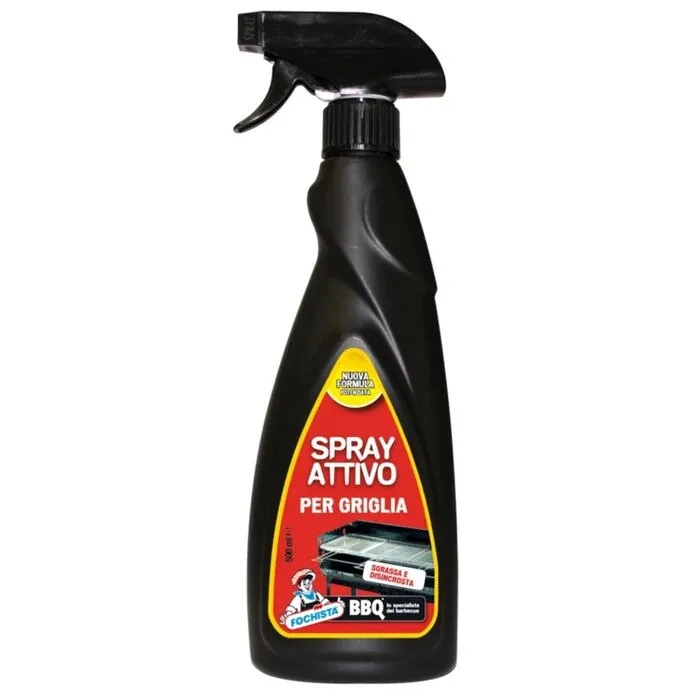 Spray cu spuma activa pentru curatarea gratarelor Fochista, 500 ml