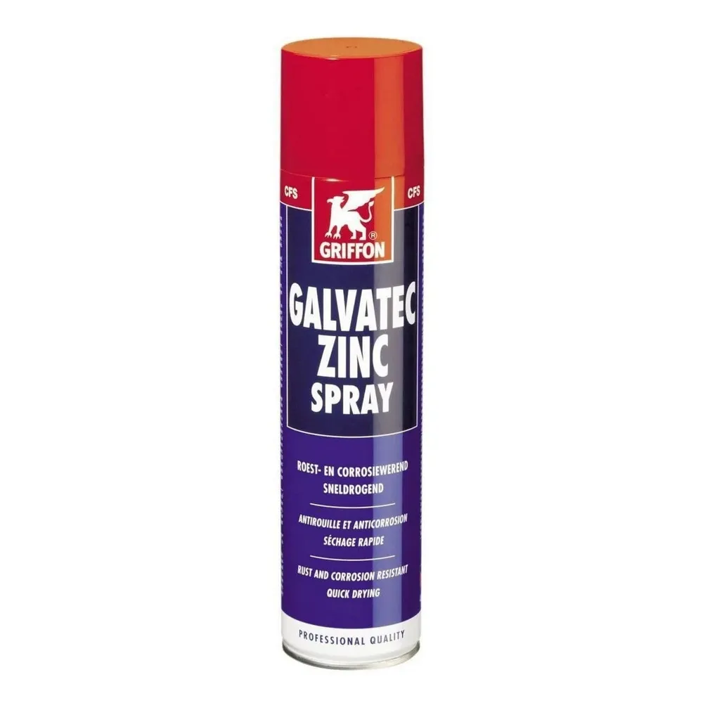 Spray protectie cu pulbere de zinc, Griffon Galvatec, gri, interior / exterior, 400 ml