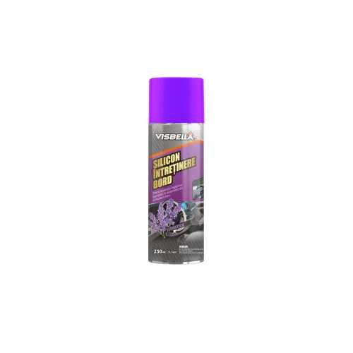 Spray siliconic pentru bord parfumat Visbella 250ml — imaginea 2